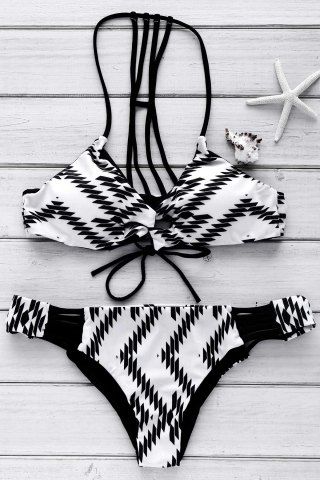 55 OFF Cami Geometric Print Women S Bikini Set Rosegal