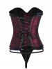 Корсеты Passion Lingerie Midori corset Red, Чёрный, L/XL Pas_Midori corset Red L/XL - Passion - Эротические корсеты и бюстье - Купить