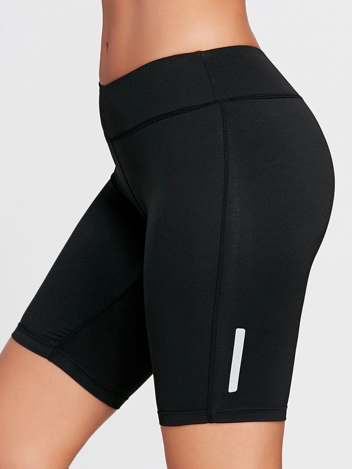 Sports Stretch Tight Shorts, Black