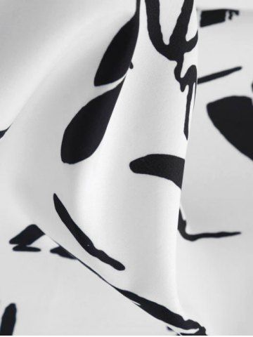 Lace Panel Vintage Printed Flare Dress, White
Lace Panel Vintage Printed Flare Dress, White