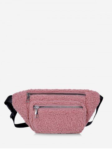 Pig With Four-leaf Clover Sport Waist Bag Fanny Pack Adjustable For Travel