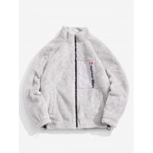 Marvel Spider-Man Patch Fluffy Jacket, Platinum
Marvel Spider-Man Patch Fluffy Jacket, Platinum