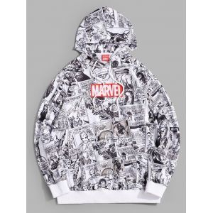 Marvel Spider-Man Comics Print Kangaroo Pocket Hoodie, White
Marvel Spider-Man Comics Print Kangaroo Pocket Hoodie, White