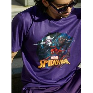 Marvel Spider-Man Spider-Girl Print T-shirt, Purple
Marvel Spider-Man Spider-Girl Print T-shirt, Purple