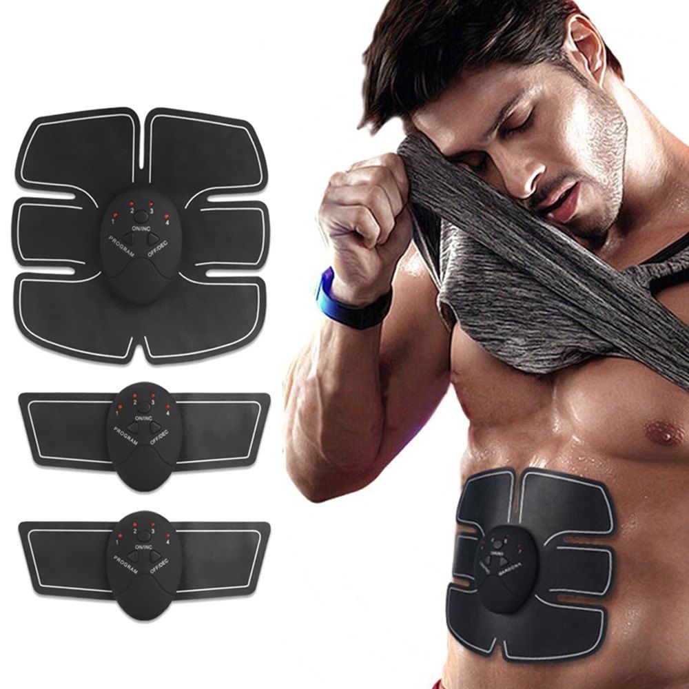 Intelligent Abdominal Exercise Muscle Slimming Sticker Lazy Fitness Training Electric Machine, Black
Intelligent Abdominal Exercise Muscle Slimming Sticker Lazy Fitness Training Electric Machine, Black