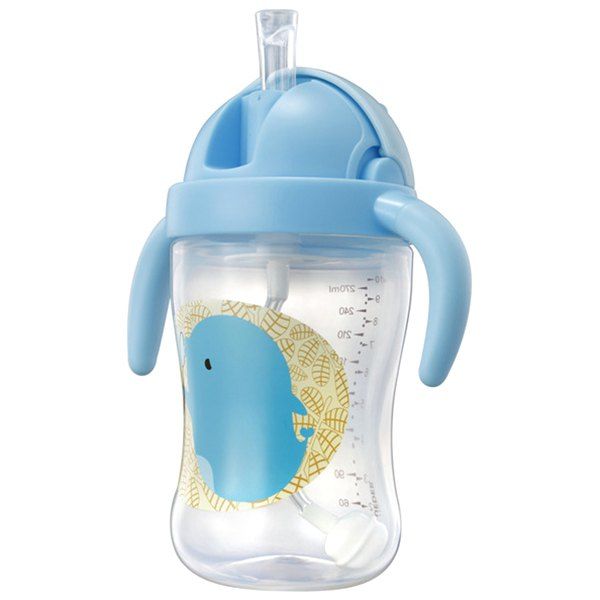 Cartoon Slide Cover Leak Proof Straw Drink Cup for Child, Deep sky blue 
Cartoon Slide Cover Leak Proof Straw Drink Cup for Child, Deep sky blue