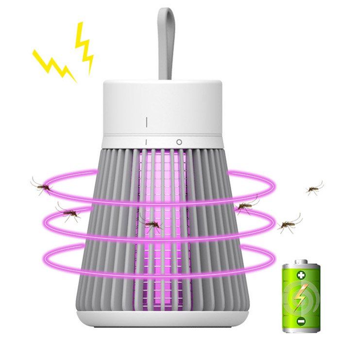 Brelong YUU002 USB Rechargeable Mosquito Repellent Lamp LED UV Night Light for Bedroom Kitchen Terrace Outdoor, Gray
Brelong YUU002 USB Rechargeable Mosquito Repellent Lamp LED UV Night Light for Bedroom Kitchen Terrace Outdoor, Gray