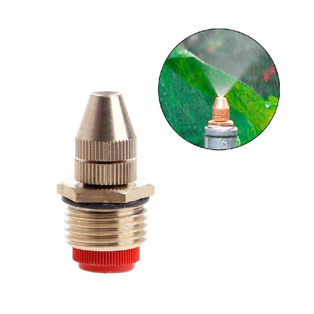 Off Inch Adjustable Water Flow Brass Spray Misting Nozzles