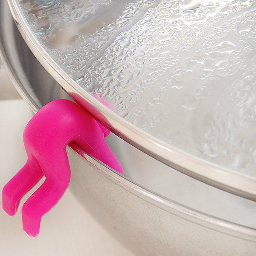 2Pcs Creative Little Shaped Silicone Spill-proof Raising Pot Cover Cooking Anti-overflowing Tools Cell Phone Holder, Pink
2Pcs Creative Little Shaped Silicone Spill-proof Raising Pot Cover Cooking Anti-overflowing Tools Cell Phone Holder, Pink
