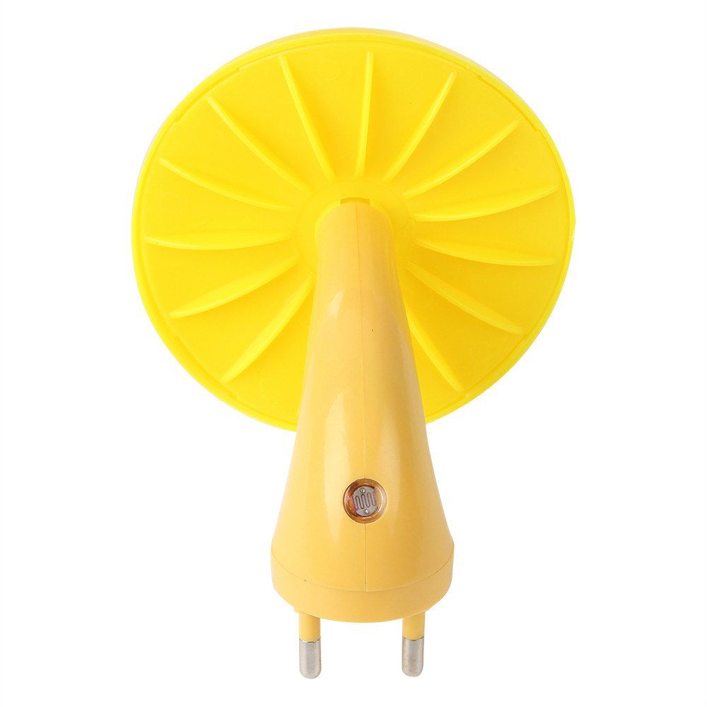 Yellow Eu Plug Led Night Light Mushroom Wall Socket Lights Lamp For Chic Eu Plug Led Night Light Mushroom Wall Socket Lights Lamp For Bedroom Home Decoration Hot