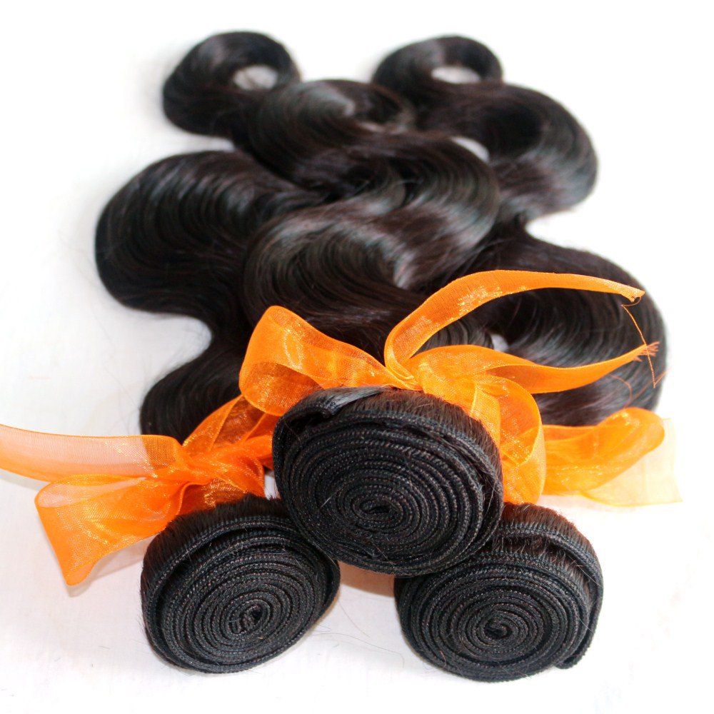 59 Off Body Wave 100 Percent Natural Color Indian Human Hair