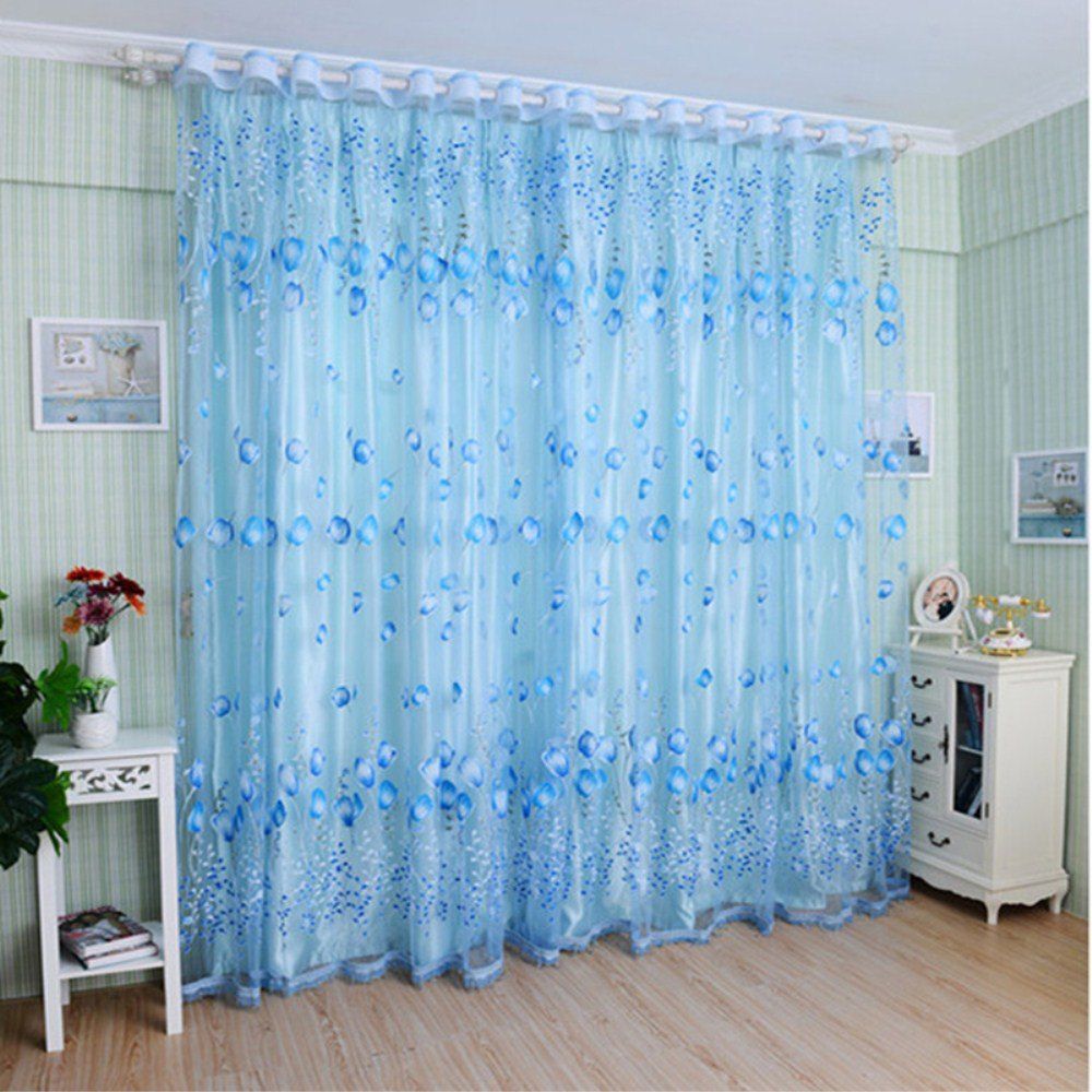 New Tulip Home Decoration Screens, Blue