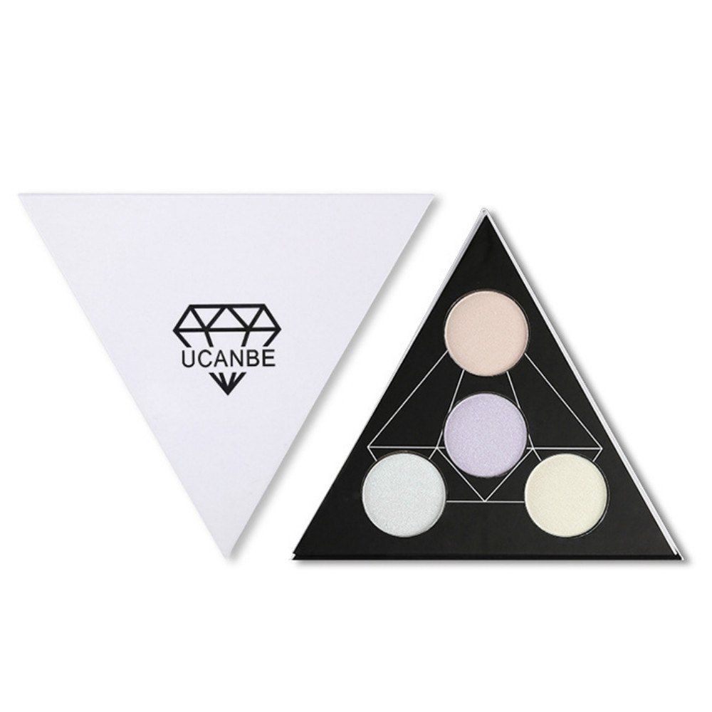 4 Color Eye Shadow Makeup High chameleon Four-Color High Gloss, #001