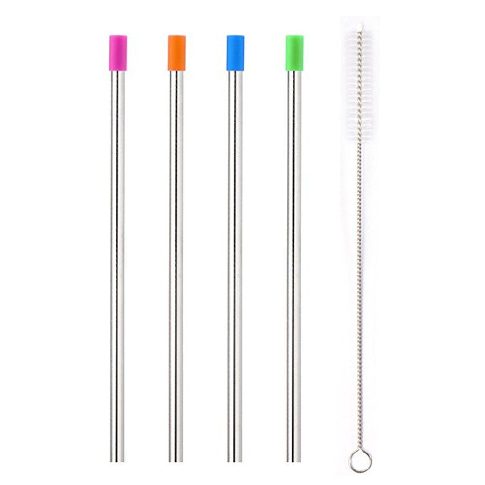 Stainless Steel Metal Straws with Cleaning Brush Widen for Thick Drinks 5PCS, Multi-a
Stainless Steel Metal Straws with Cleaning Brush Widen for Thick Drinks 5PCS, Multi-a