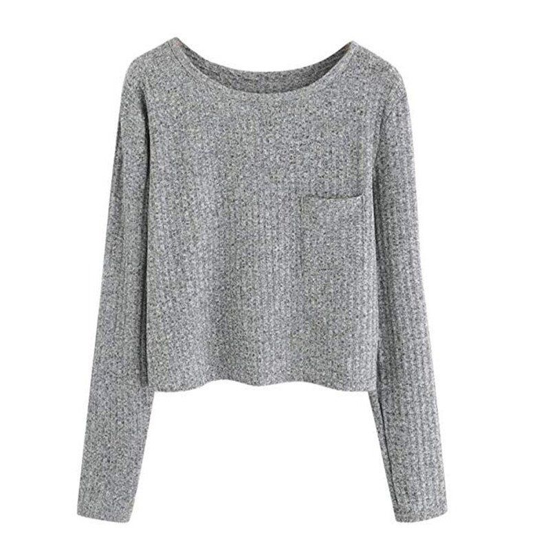 Women Basic Crewneck Pullovers Knitted Sweatshirt Sweater Long Sleeve Cro, Dark gray
Women Basic Crewneck Pullovers Knitted Sweatshirt Sweater Long Sleeve Cro, Dark gray
