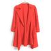Tailored Collar Solid Color Polyester Ladylike Style 3/4 Sleeves Women's Dust Coat -  
