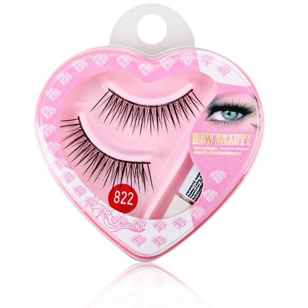 

High-end Eyelash Face Make-up 822# Eyelash for Lady (1Pair), Black