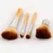 4PCS High-end Soft Cosmetic Face Make-up Brush Sets Powder Brush for Ladies with a Bag -  