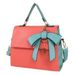 Sweet Color Matching and Bow Design Women's Tote Bag -  
