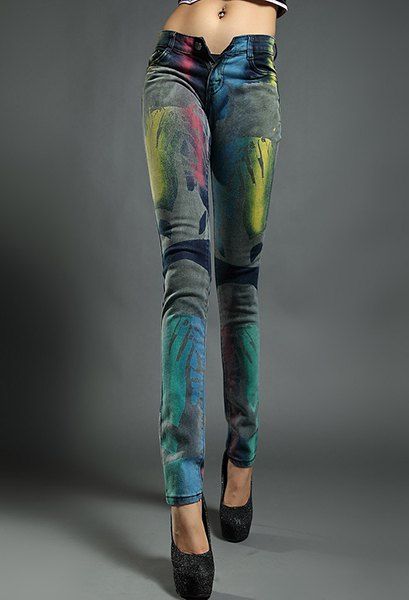 mid waist jeans women's