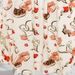 Refreshing Braces Design Full Print Plicated Women's Dress -  