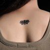 Chic Lotus Pattern Waterproof Tattoo Sticker -  