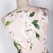 Vintage Floral Print Boat Neck Sleeveless Mid-Calf Women's Pleated Dress With Belt -  