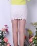 Bodycon Lace Mini Skirt -  