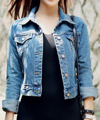 slimming jean jacket