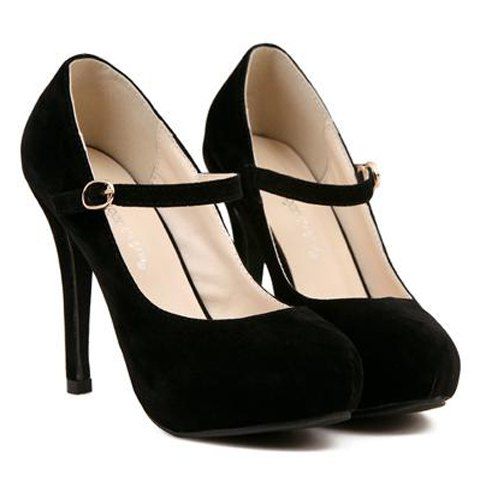 solid color pumps