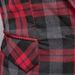 Elegant Lapel Plaid Pattern Asymmetrical Hem Long Sleeve Blazer For Women -  
