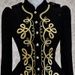Vintage Stand-Up Long Sleeves Embroidered Jacket For Women -  