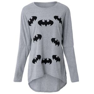 Bat print sweatshirt