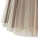Stylish Elastic Waist Organza Ball Gown Skirt For Women -  