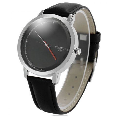 Firstgrabber Rosivga 252 Business Quartz Watch with Leather Band for Men