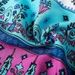 Trendy 3/4 Sleeve Printed Tassels Embellished Women's Kimono Blouse -  