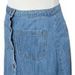 Retro Style Solid Color Buttoned Denim Skirt For Women -  