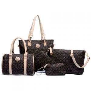 Elegant Arrow Print and PU Leather Design Women's Shoulder Bag