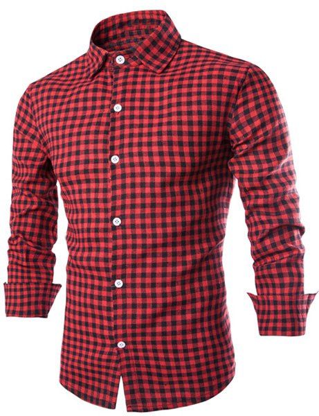 mens colour block shirt