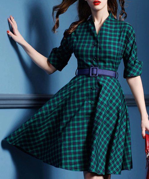 retro style women's dresses