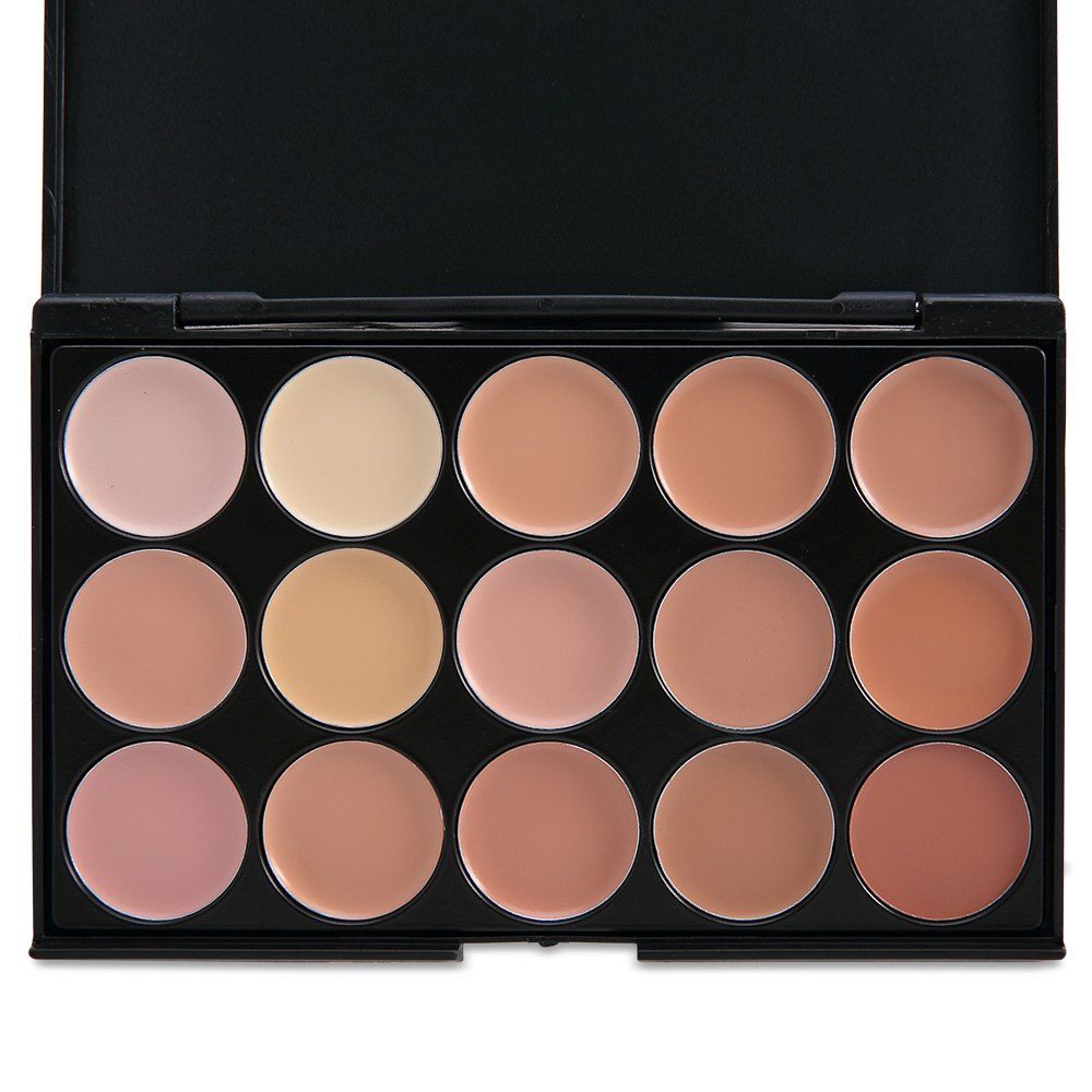 [34% OFF] 15 Colors Professional Salon Makeup Party Contour | Rosegal