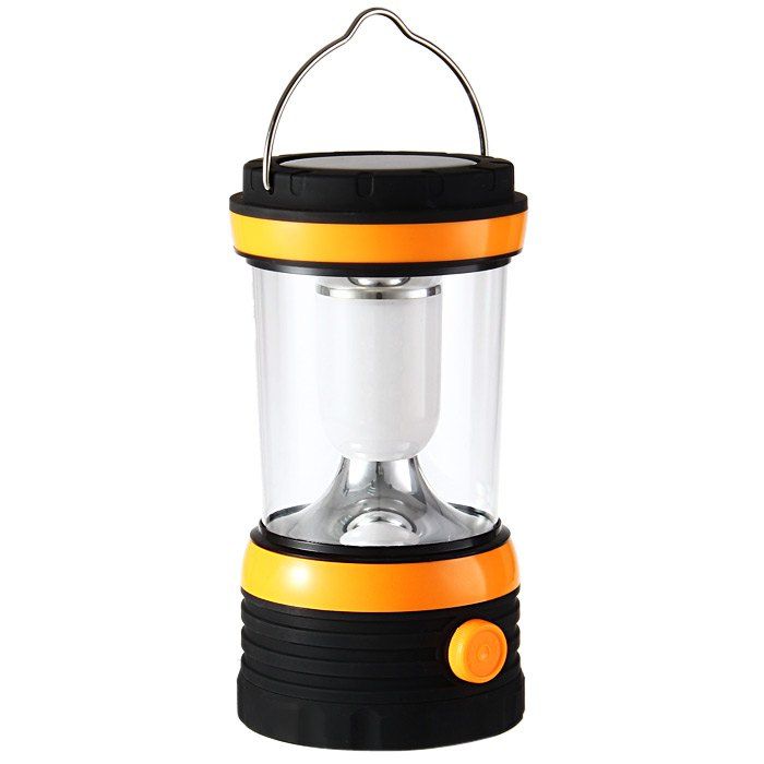 

YU HAO RY – T96 24 LED Whiter Light Solar-powered Rechargeable Camping Lamp Lantern, Orange