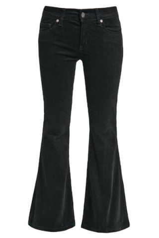 rosegal corduroy waist pants low