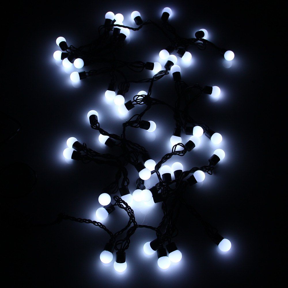 Latest 5M 50 LEDs Battery LED String Light for Home Decoration / Wedding / Holiday / Party Decoration - EU Plug  