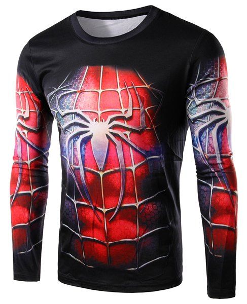 2019 3d print raglan sleeves halloween t shirt