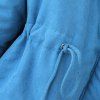 Fresh Style Drawstring Thick Fleece Coat For Women -  