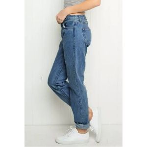 high waisted loose jeans womens