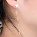 Pair of Trendy Matte Heart Tassel Earrings For Women -  