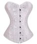 Body Shaper Criss-Cross Lace-Up Strapless Corset Top -  