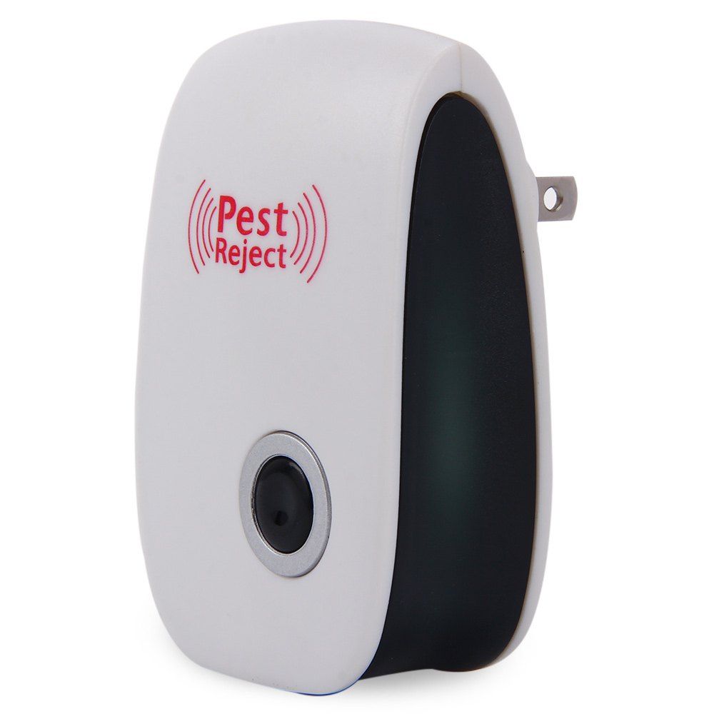 

Multi-purpose Electronic Pest Repeller Ultrasonic Mosquito Rejector for Home Office, White